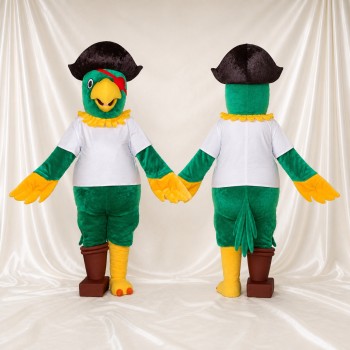 Perroquet pirate Costume de mascotte intégral pour adultes Événements en Plein Air