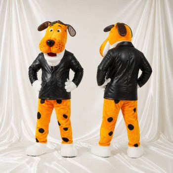Chien Motard Costume de mascotte intégral pour adultes Événements scolaires