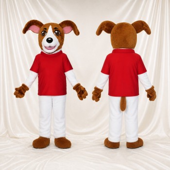 Chien à Oreilles Molles Costume de mascotte intégral pour adultes Événements scolaires