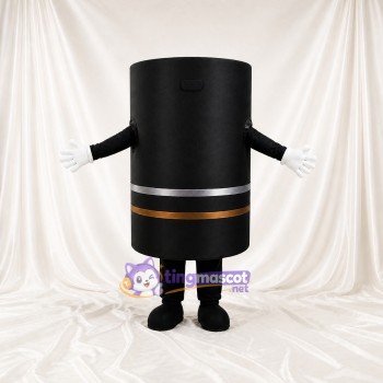 Batterie Costume de mascotte intégral pour adultes Événements technologiques