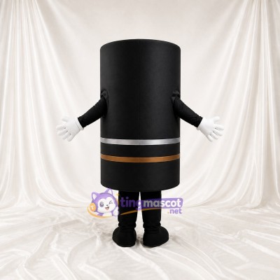 Battery Mascot Costume Full Body for Adults Tech Events