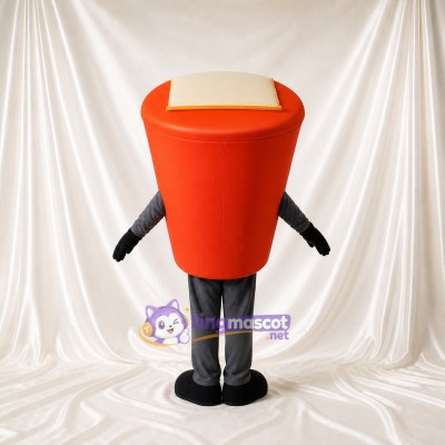 Noodle Cup Mascot Costume Full Body for Adults Food Events