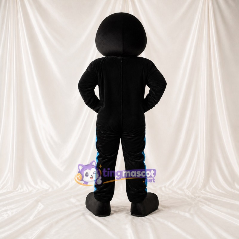 Black Shark Mascot Costume Full Body for Adults Aquariums