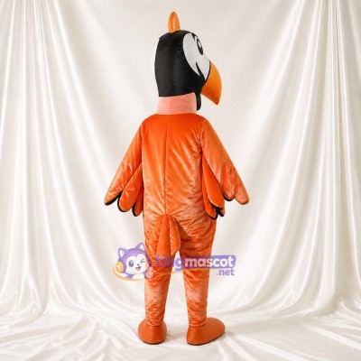 Orange Toucan Mascot Costume Full Body for Adults Zoos