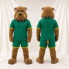 Bulldog Athlete Mascot Costume Full Body for Adults Sports Events