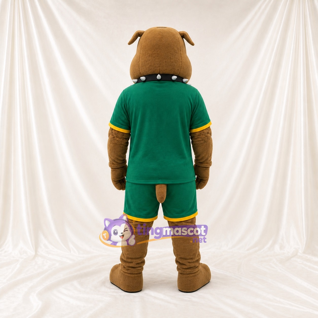 Bouledogue athlète Costume de mascotte intégral pour adultes Événements sportifs Bouledogue athlète Costume de mascotte intégral pour adultes Événements sportifs