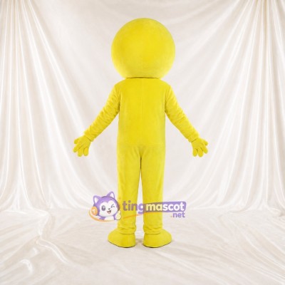 Smiley Mascot Costume Full Body for Adults School Events