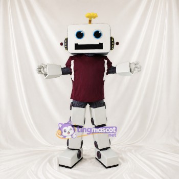 Robot Mécanique Boxy Costume de mascotte intégral pour adultes Événements technologiques