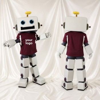 Robot Mécanique Boxy Costume de mascotte intégral pour adultes Événements technologiques