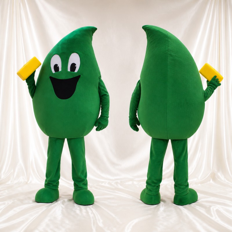 Leaf Mascot Costume Full Body for Adults Events