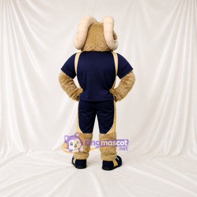 Athlète Bélier Costume de mascotte intégral pour adultes Événements sportifs