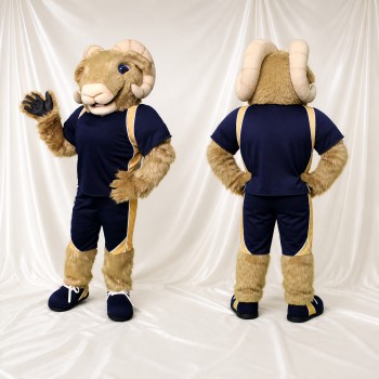 Athlète Bélier Costume de mascotte intégral pour adultes Événements sportifs