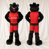 Black Panther Athlete Mascot Costume Full Body for Adults Sports Events