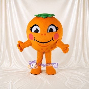 Fruit Orange Costume de mascotte intégral pour adultes Salons professionnels