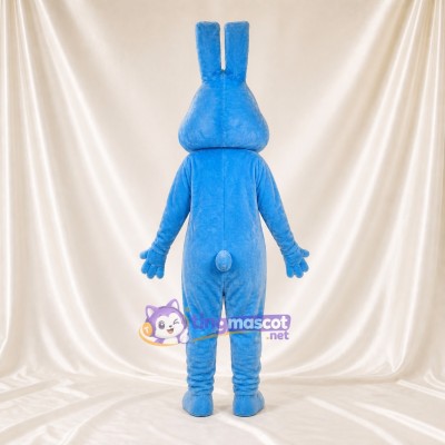 Cartoon Facial Rabbit Mascot Costume Full Body for Adults School Events