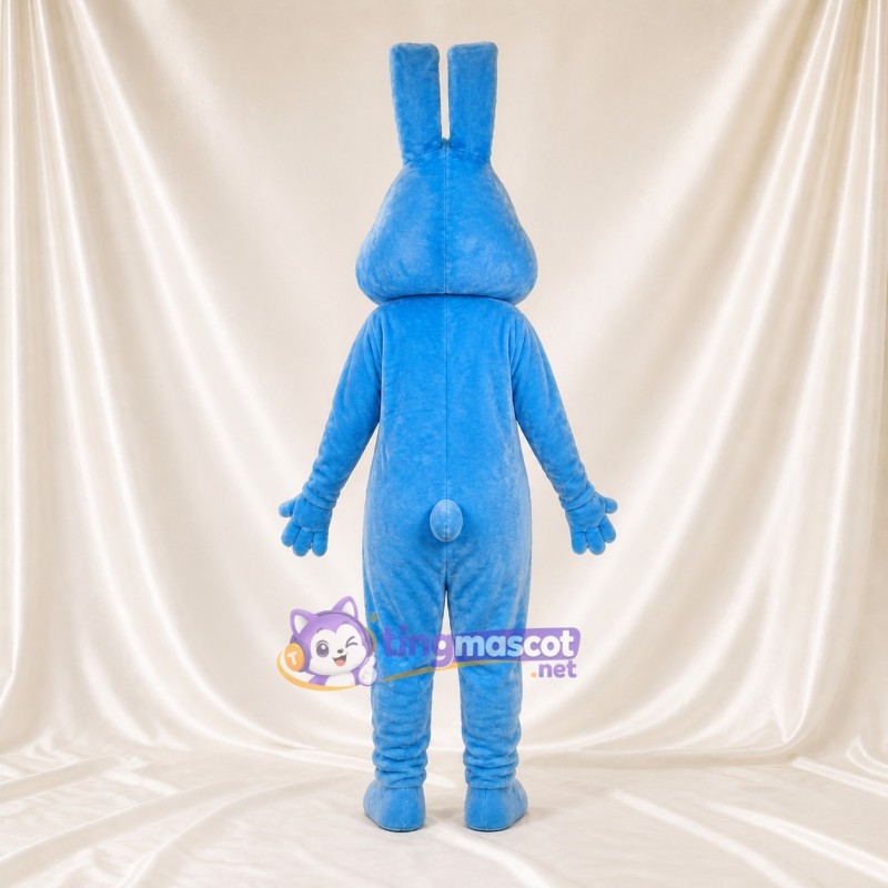 Cartoon Facial Rabbit Mascot Costume Full Body for Adults School Events