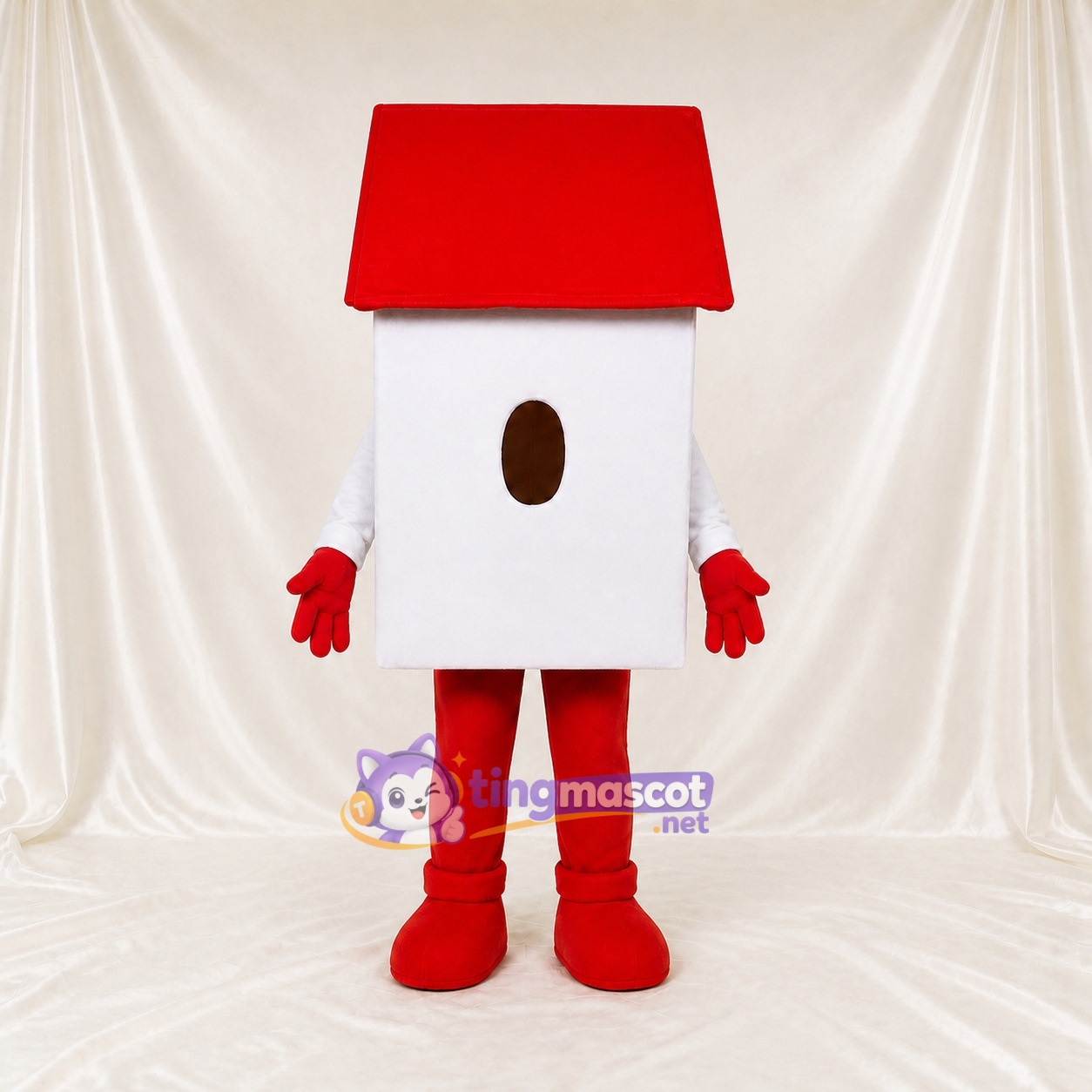 House Mascot Costume Full Body for Adults Trade Shows House Mascot Costume Full Body for Adults Trade Shows