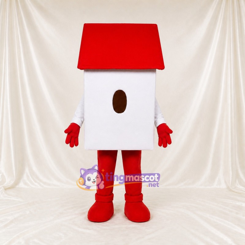 House Mascot Costume Full Body for Adults Trade Shows
