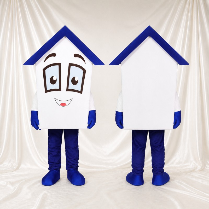 White House Mascot Costume Full Body for Adults Trade Shows