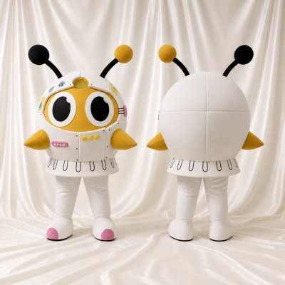Insect Robot Mascot Costume Full Body for Adults School Events