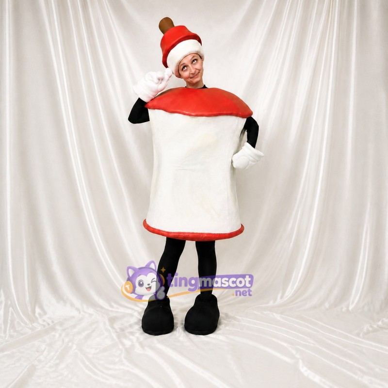Condiment Bottle Mascot Costume Full Body for Adults Trade Shows