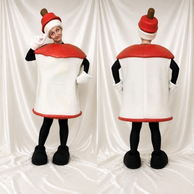 Condiment Bottle Mascot Costume Full Body for Adults Trade Shows