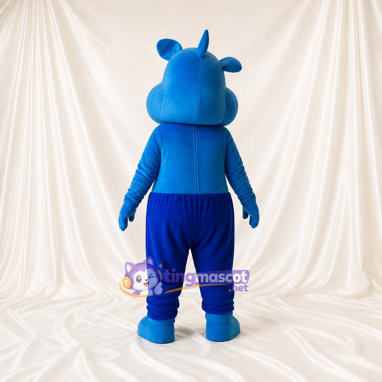 Hippo Mascot Costume Full Body for Adults School Events Hippo Mascot Costume Full Body for Adults School Events