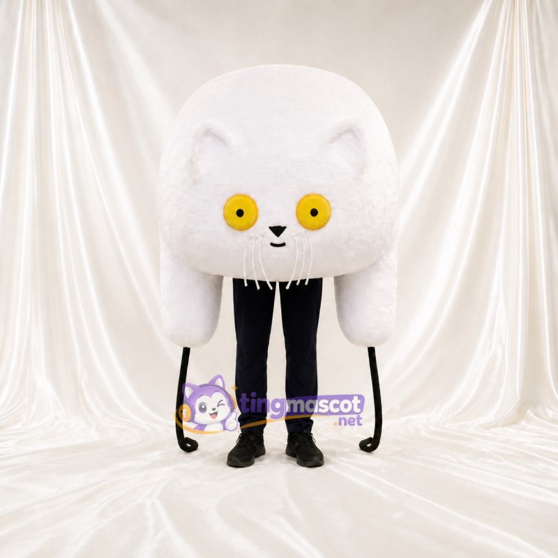 Giant Cat Head Mascot Costume Full Body for Adults Events