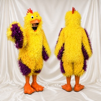 Chicken Mascot Costume Full Body for Adults School Events
