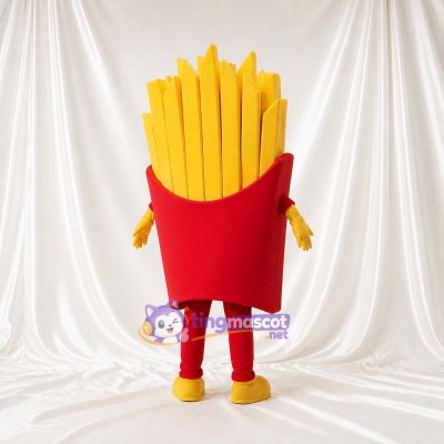 Frites Costume de mascotte intégral pour adultes Salons professionnels