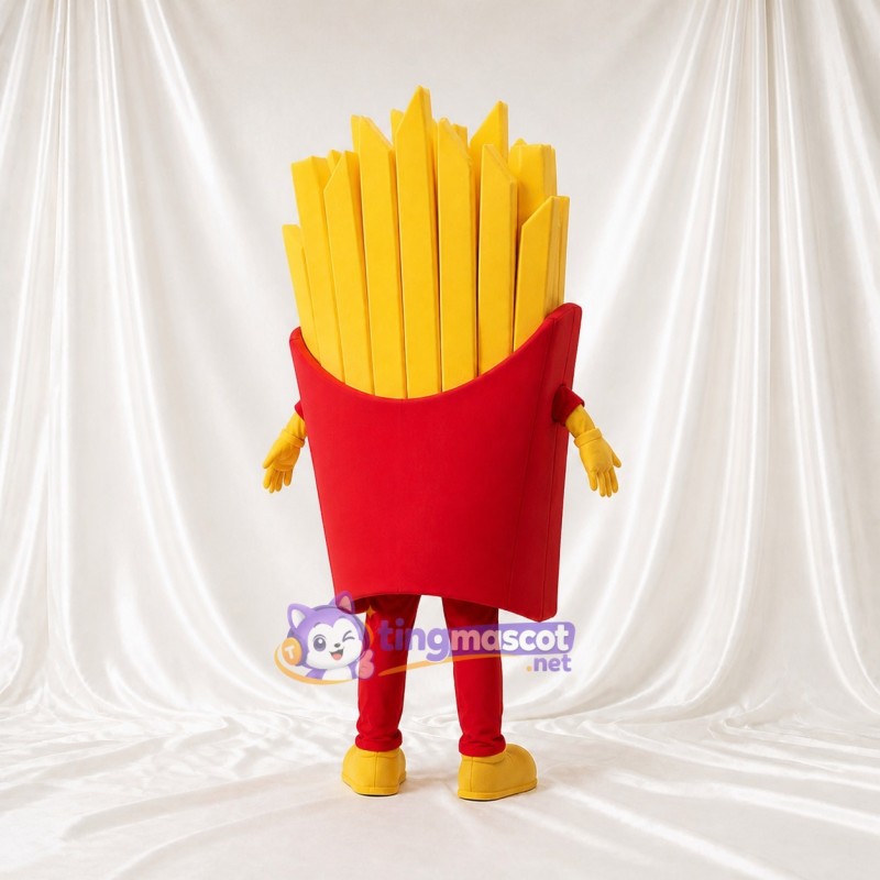 Frites Costume de mascotte intégral pour adultes Salons professionnels