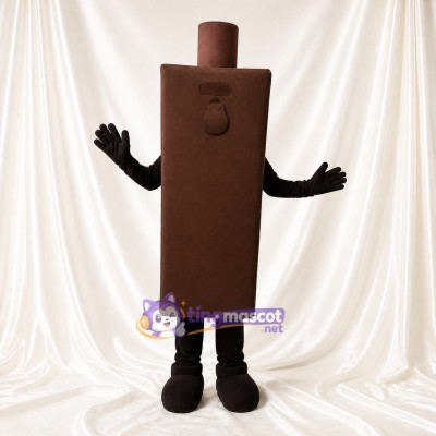 Rectangular Block Mascot Costume Full Body for Adults Trade Shows