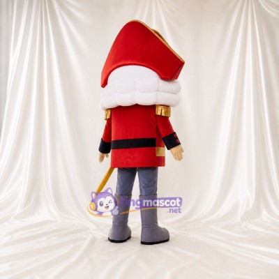 Toy Soldier Mascot Costume Full Body for Adults School Events