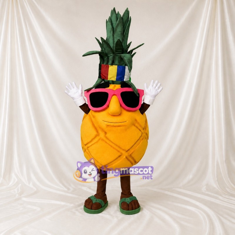 Ananas Costume de mascotte intégral pour adultes Salons professionnels
