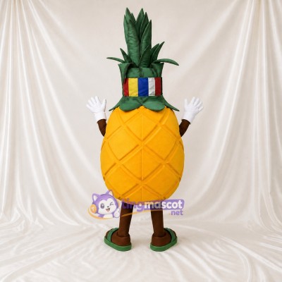 Ananas Costume de mascotte intégral pour adultes Salons professionnels