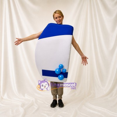 Capsule Mascot Costume Full Body for Adults Trade Shows