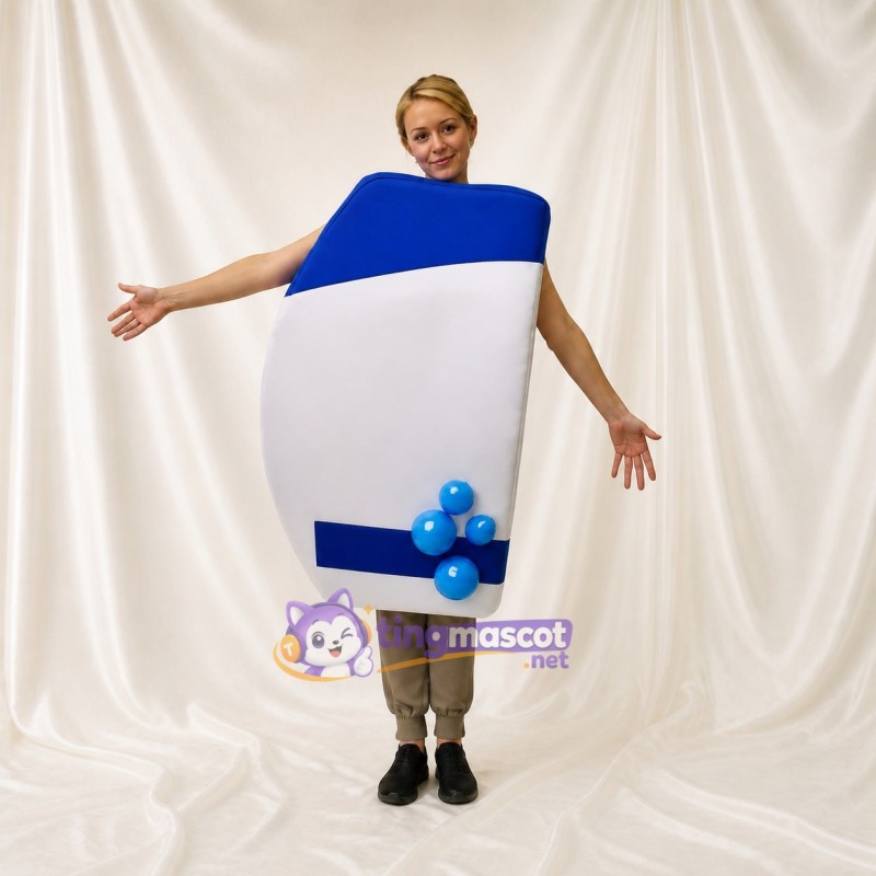 Capsule Mascot Costume Full Body for Adults Trade Shows