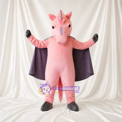 Winged Unicorn Mascot Costume Full Body for Adults School Events