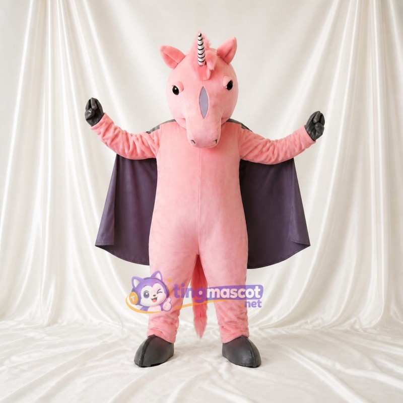Winged Unicorn Mascot Costume Full Body for Adults School Events