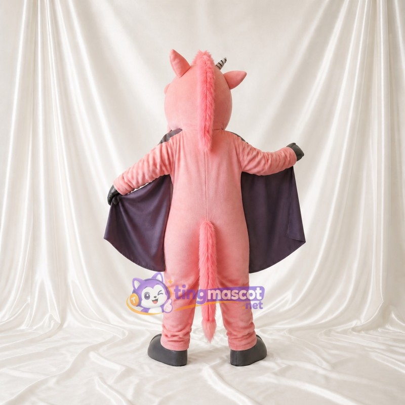 Winged Unicorn Mascot Costume Full Body for Adults School Events