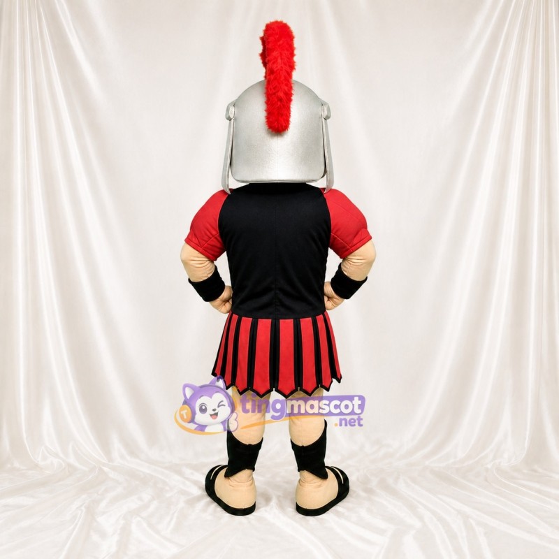 Roman Soldier Mascot Costume Full Body for Adults School Events