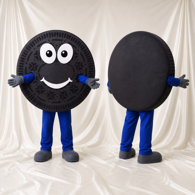 Sandwich Cookie Mascot Costume Full Body for Adults Trade Shows