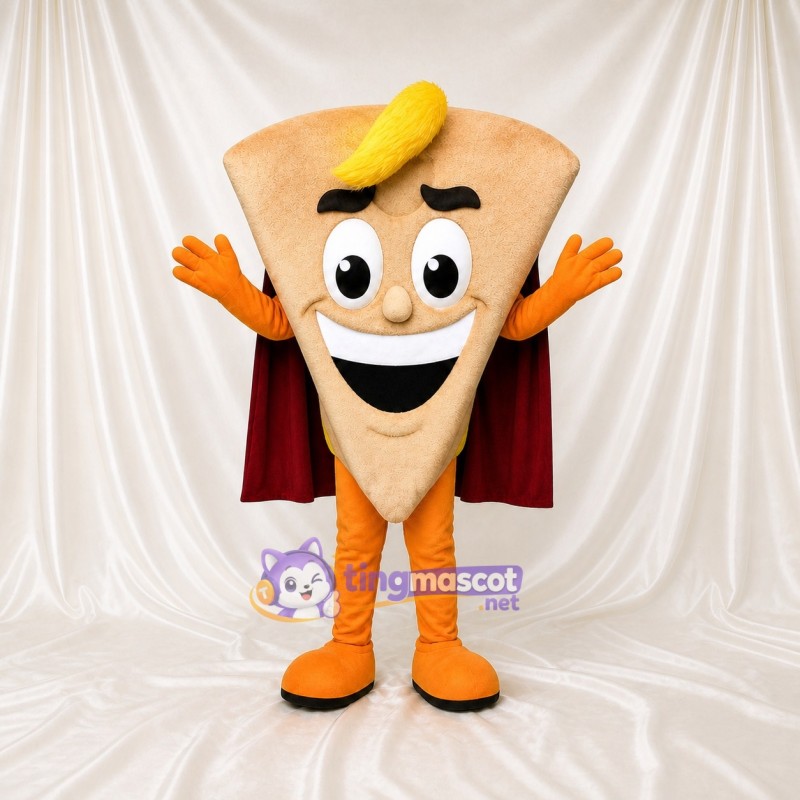 Pastry Wedge Mascot Costume Full Body for Adults Trade Shows