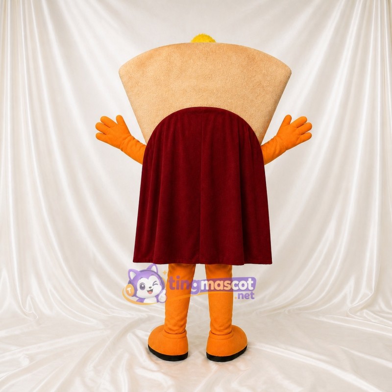 Pastry Wedge Mascot Costume Full Body for Adults Trade Shows