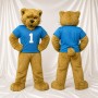 Athlète Cougar Costume de mascotte intégral pour adultes Événements sportifs