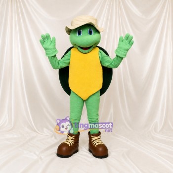 Explorateur Tortue Costume de mascotte intégral pour adultes Événements scolaires