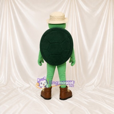 Explorateur Tortue Costume de mascotte intégral pour adultes Événements scolaires