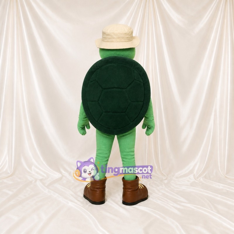 Explorateur Tortue Costume de mascotte intégral pour adultes Événements scolaires