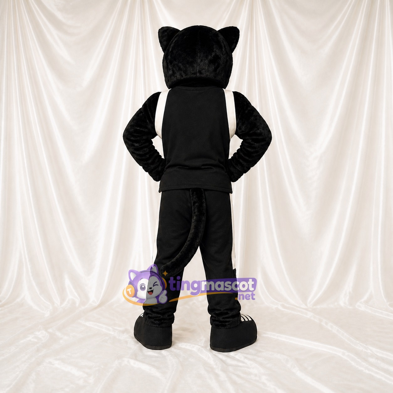 Panther Mascot Costume Full Body for Adults School Events Panther Mascot Costume Full Body for Adults School Events