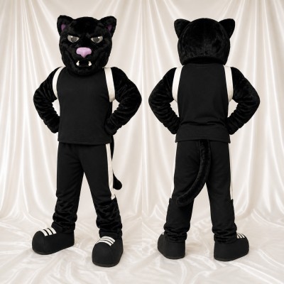 Panthère Costume de mascotte intégral pour adultes Événements scolaires